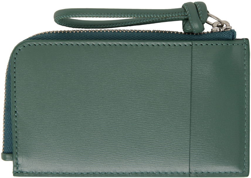Портфейл Jil Sander Giro Card Holder Зелено | J07UI0021_P5354, 1