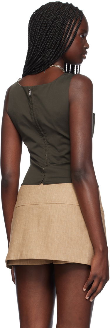 Потник Miaou Miaou Bobby Corset Top Зелено | 7080SPSCED, 2