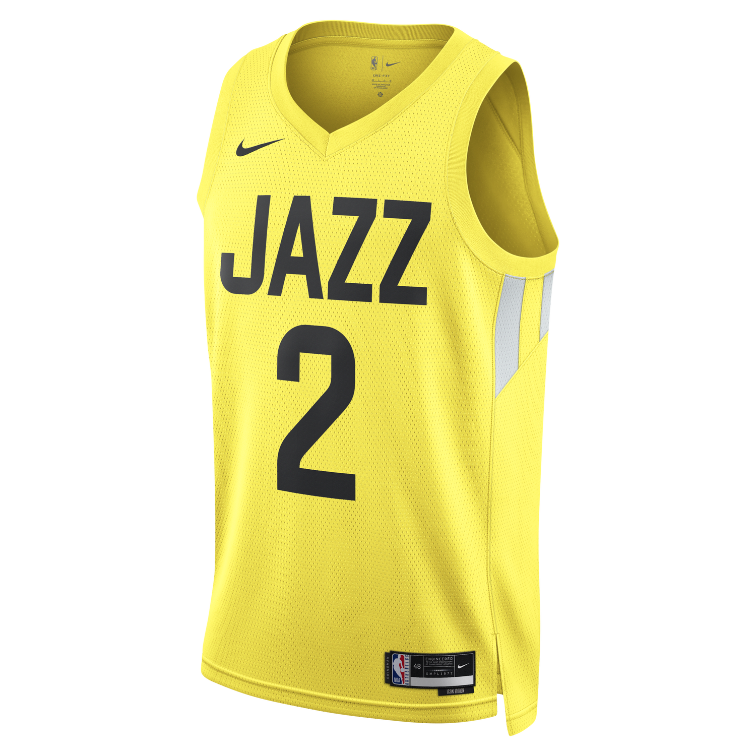 Фланелка Nike Dri-FIT NBA Swingman Utah Jazz Icon Edition 2022/2023 Жълто | DN2024-737, 0