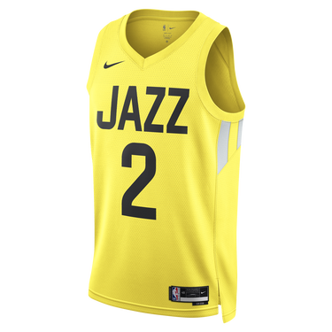 Фланелка Nike Dri-FIT NBA Swingman Utah Jazz Icon Edition 2022/2023 Жълто | DN2024-737, 0