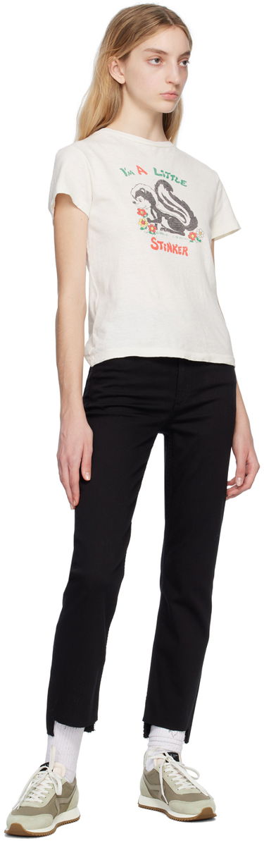 Дънки rag & bone Wren Straight Leg Jeans Черно | WDD23S2913N5BN, 3
