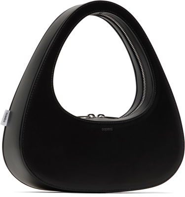 Чанта през рамо Coperni Swipe Baguette Shoulder Bag Черно | COPBA04405, 4