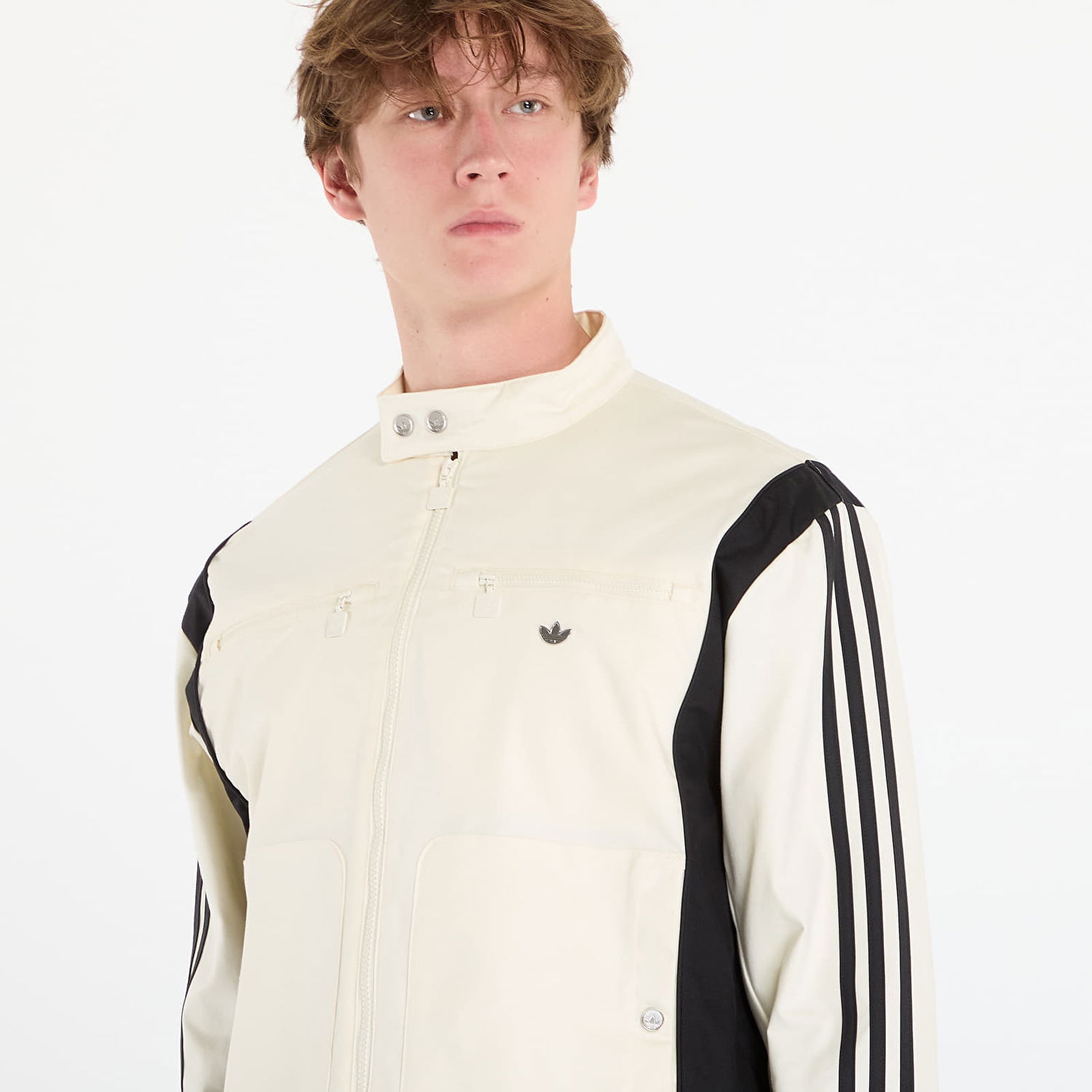 Яке adidas Originals Premium Waxed Jacket Cream White/ Off White Бежово | JV7622, 1