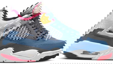 Кецове и обувки Jordan Jordan 4 Retro Messy Room (GS) Синьо | DR6952-400, 0
