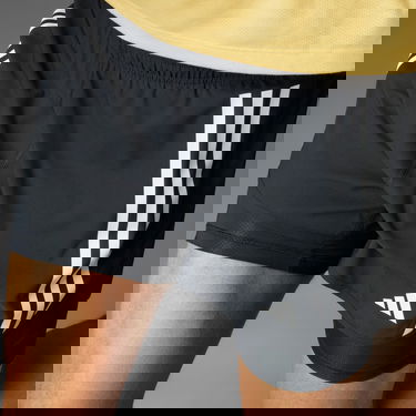 Къси панталони adidas Performance Own the Run 3-Stripes 2-in-1 Shorts Черно | IQ3808, 4