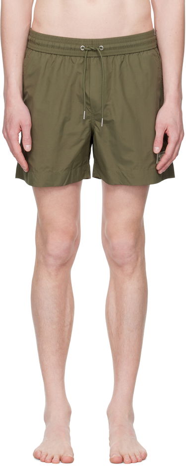 Бански MAISON KITSUNÉ Maison Kitsuné Flash Fox Swim Shorts Зелено | OM03101WQ4052, 0