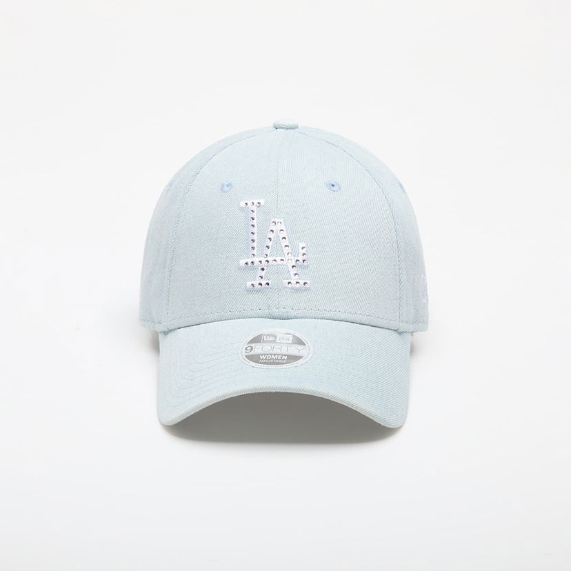 Шапка с козирка New Era MLB Los Angeles Dodgers Diamante Denim 9FORTY Adjustable Cap Sky Blue Universal Синьо | 60565484