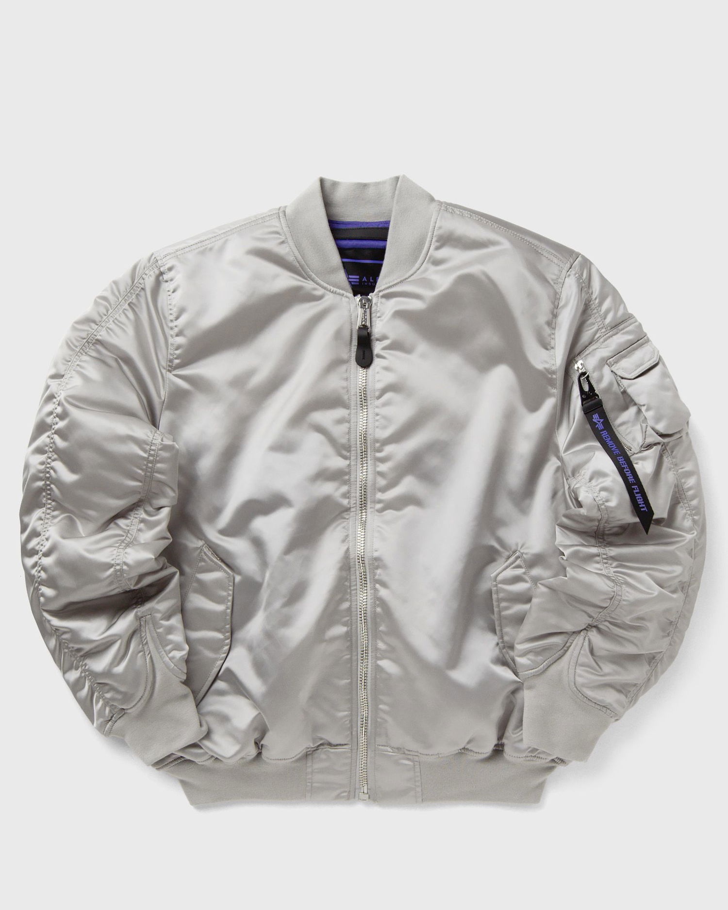 Яке бомбър Alpha Industries MA-1 Bomber Jacket Сиво | 146115UV-666, 0