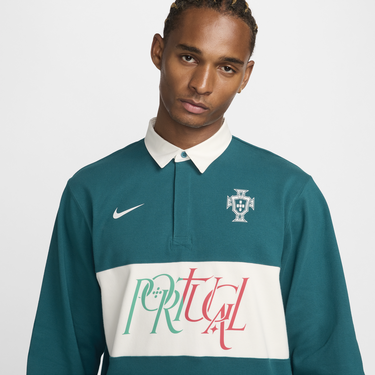 Поло тениска Nike FPF M NK RUGBY TOP Синьо | fj8088-381, 2