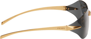 Слънчеви очила Prada Wrap Around Metal Sunglasses Черно | 0PR A55S 8056597958479, 1