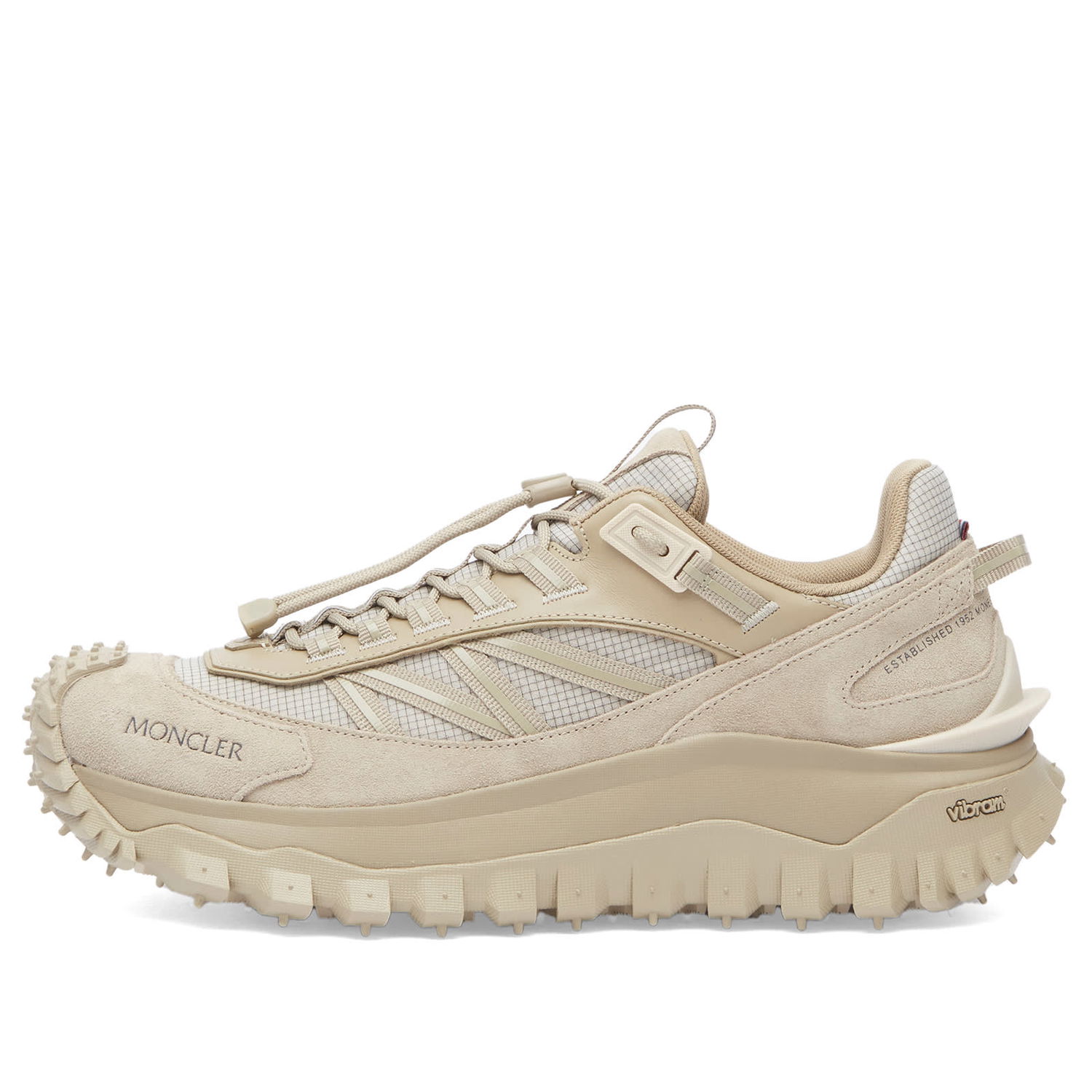 Кецове и обувки Moncler Moncler Trailgrip Low Top Бежово | 4M001-00-M5552-23S, 1