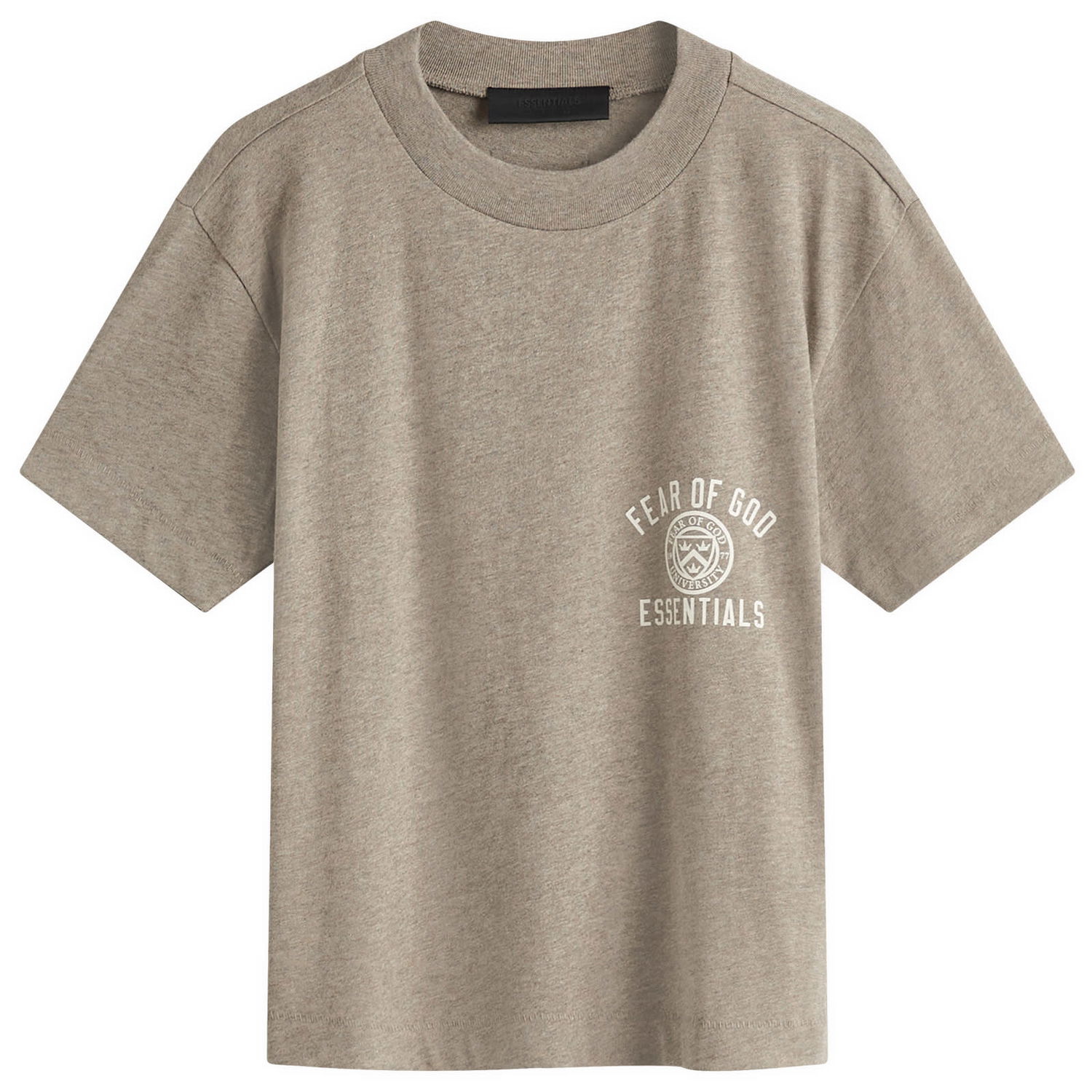 Тениска Fear of God Fear Of God Essentials Tri-Blend Crew T-Shirt Бежово | 125HO245441FW, 0
