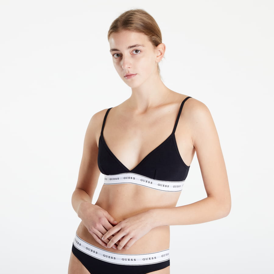 Сутиен GUESS Carrie Triangle Черно | O2BC02KBBU1-JBLK, 0