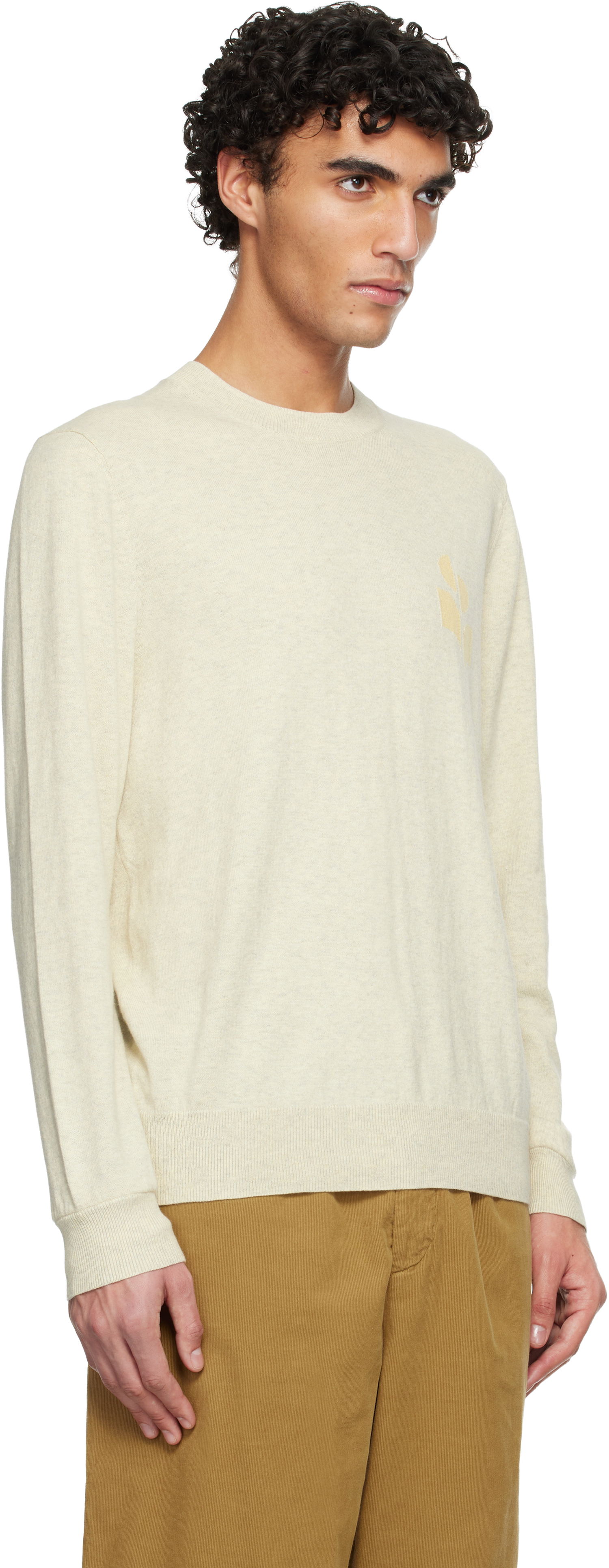 Пуловер ISABEL MARANT Crewneck Antea Sweater Бежово | PU0874HA-D1L08H, 1
