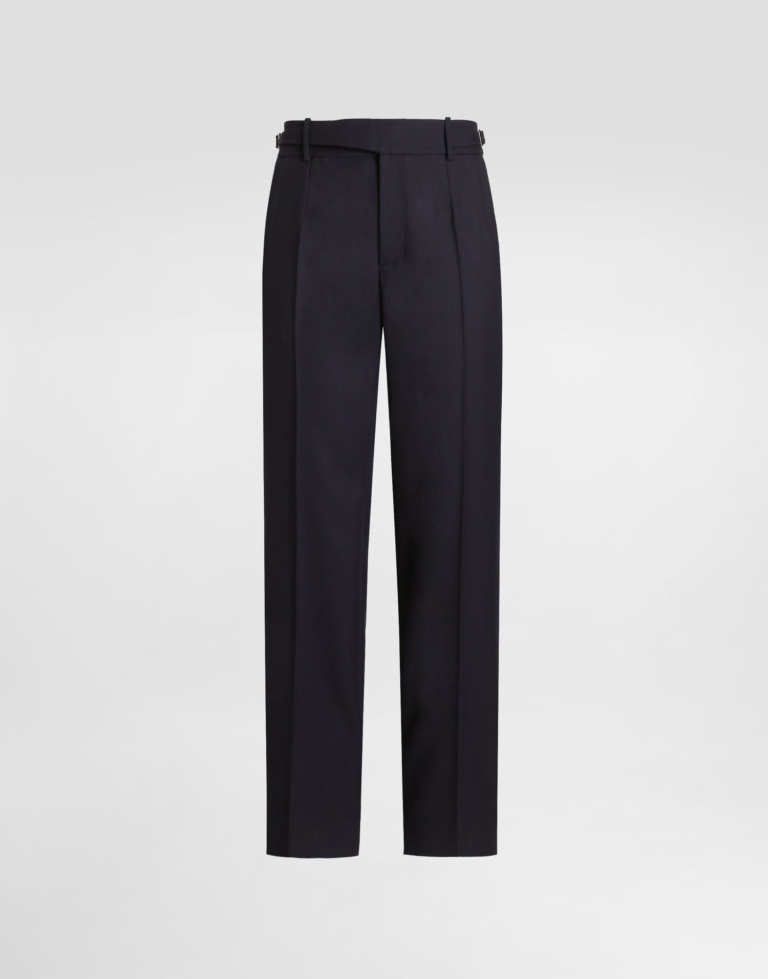 Панталони Dolce & Gabbana Virgin Wool Trousers Тъмно синьо | GP110TFU2YWB0665, 0
