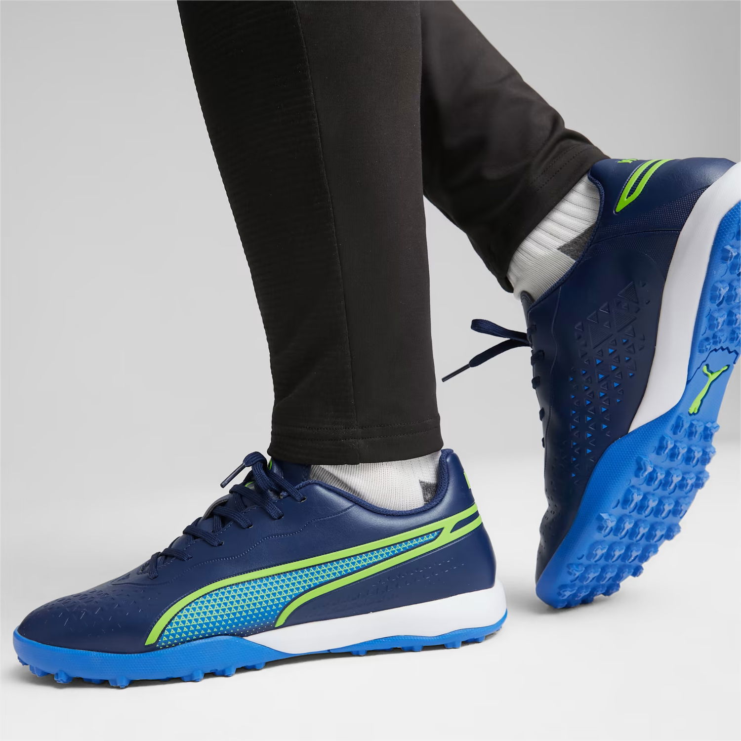 Кецове и обувки Puma KING MATCH TT Синьо | 107260-02, 1