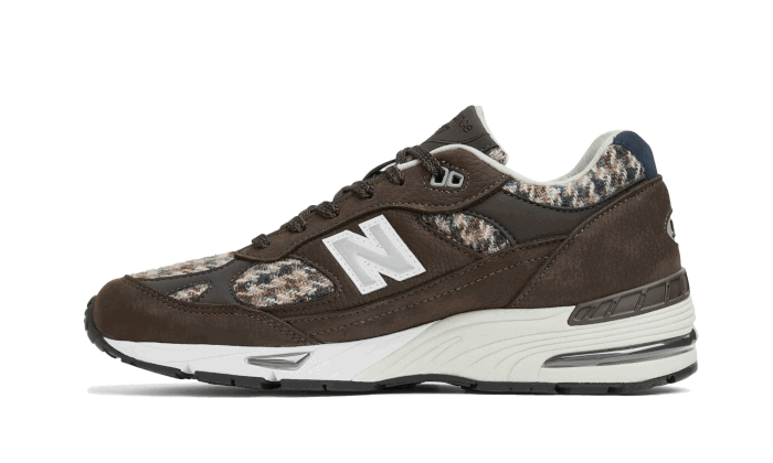 Кецове и обувки New Balance 991 Brown Harris Tweed Кафяво | M991HAR, 0
