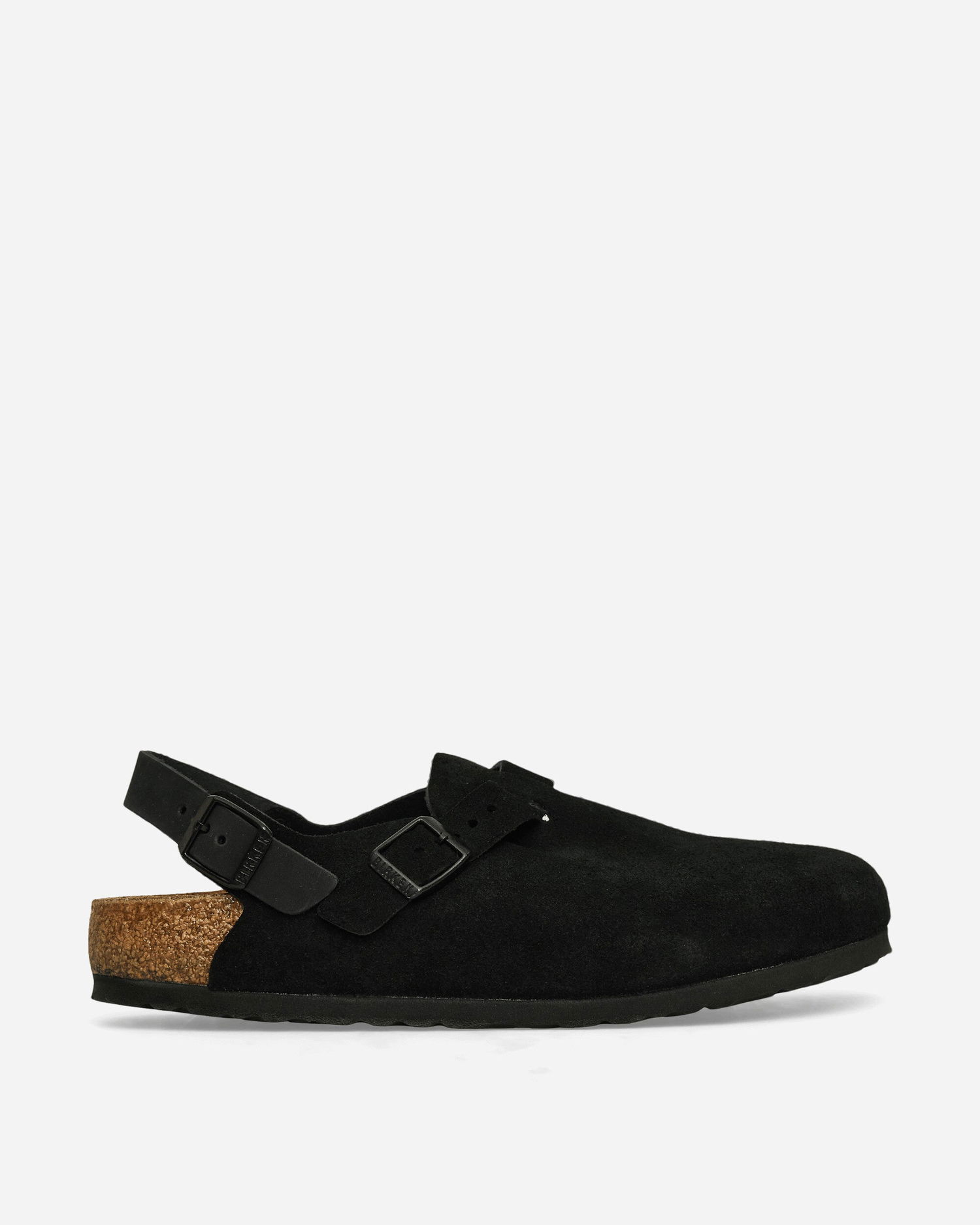 Кецове и обувки Birkenstock Black Narrow Tokio II Slip-On Loafers Черно | 1028348, 1