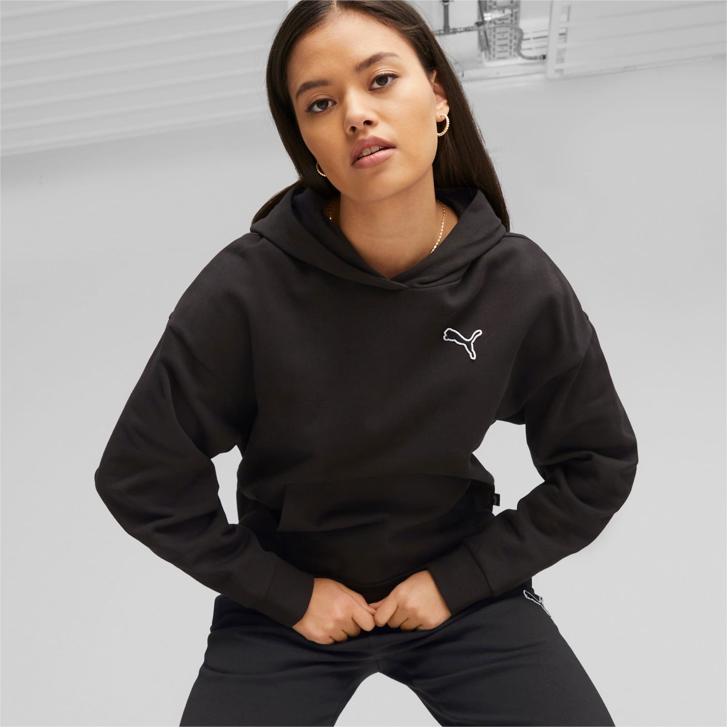 Суитчър Puma Better Essentials Hoodie Черно | 676804_01, 0