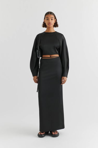 Пола AXEL ARIGATO Eve Belted Skirt Черно | A2119001, 4