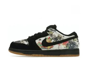 Кецове и обувки Nike SB Supreme x Dunk Low "Rammellzee" Черно | FD8778-001, 2