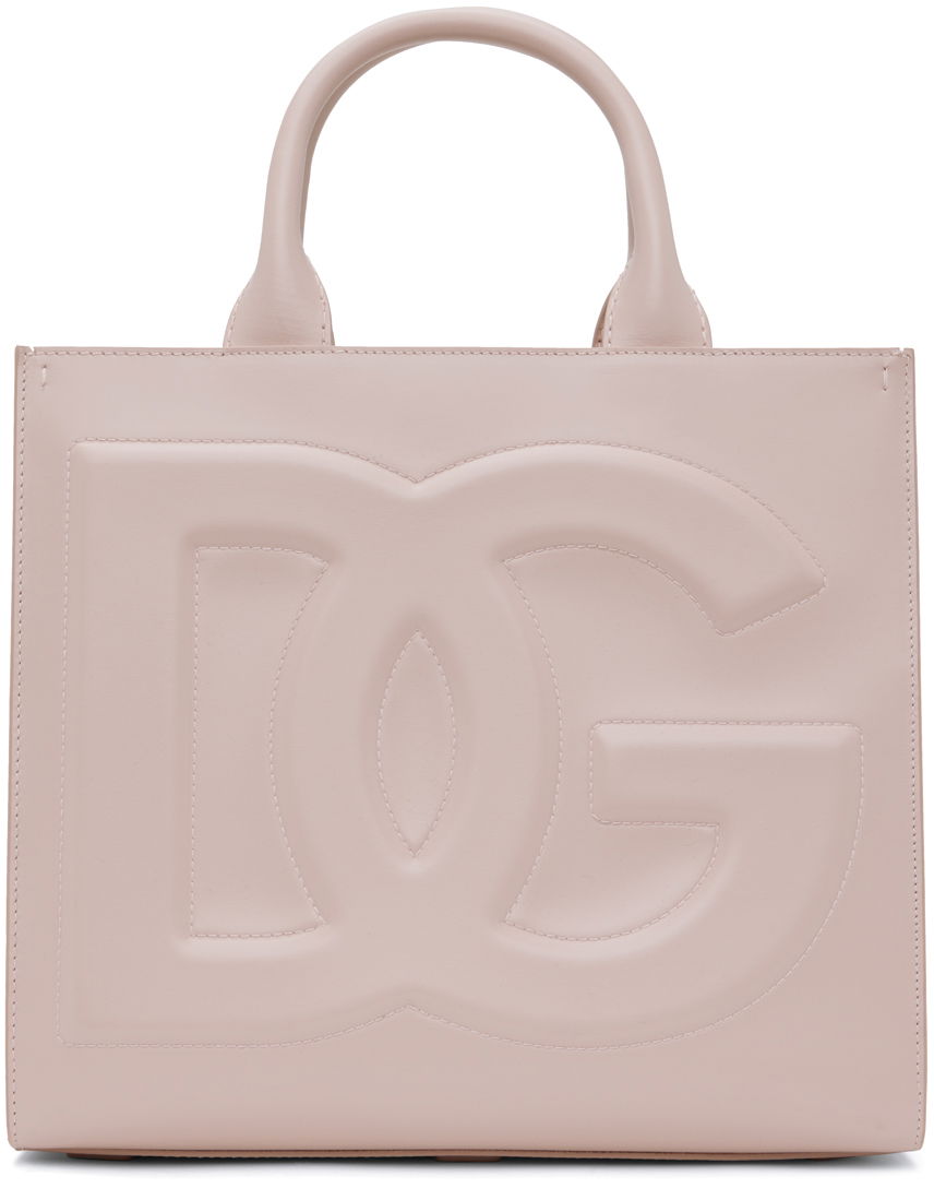 Голяма пазарска чанта Dolce & Gabbana Pink Small Daily Tote Розово | BB7272AQ269, 0
