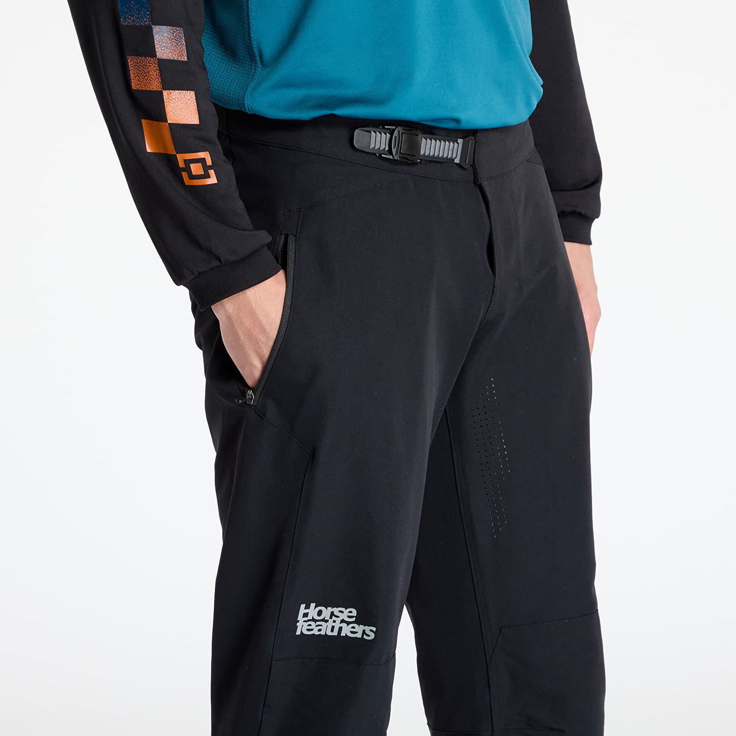 Панталони Horsefeathers Horsefeathers Stoker Bike Pants Черно | TM072A, 1