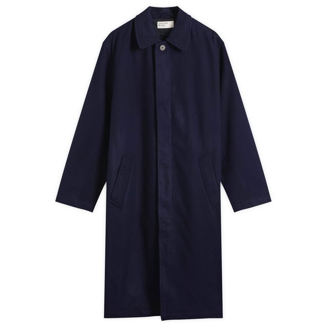 Mowbray Wool Mac Coat, Size Small