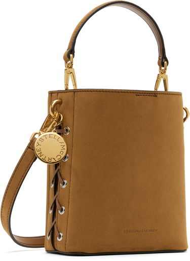 Дамска чанта Stella McCartney Whipstitched Bucket Bag Кафяво | 7B0093WP0518, 1