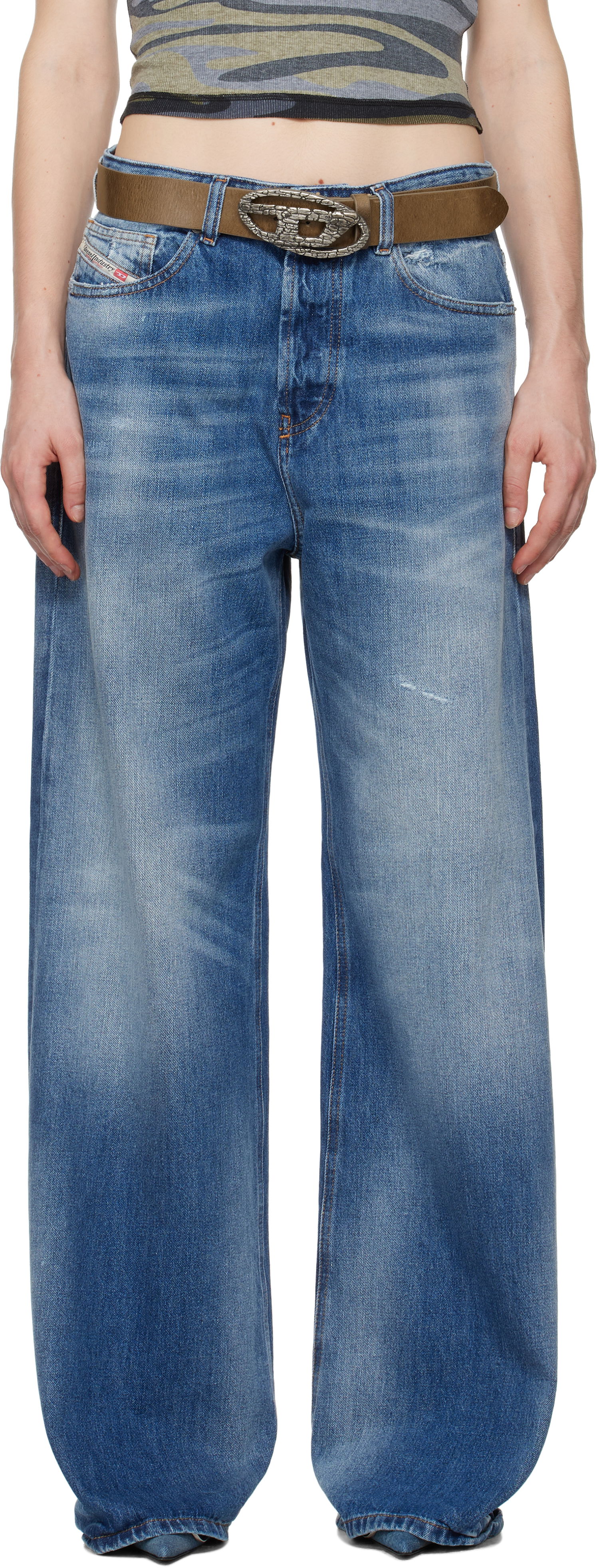 Дънки Diesel Relaxed 1996 D-Sire 09J81 Jeans Синьо | A06925 09J86, 0