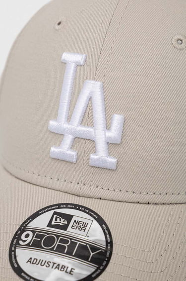 Шапка с козирка New Era League Essential 9Forty Los Angeles Dodgers Cap Бежово | 60298730.STNWHI, 1