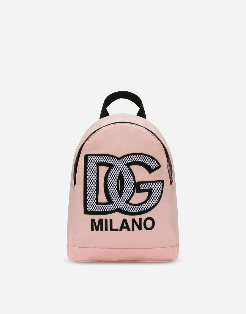 Раница Dolce & Gabbana Dolce & Gabbana DG Milano Logo Nylon Backpack Розово | EM0096AB12480400