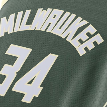 Фланелка Nike Giannis Antetokounmpo Bucks Icon Edition 2020 NBA Swingman Зелено | CW3672-329, 1