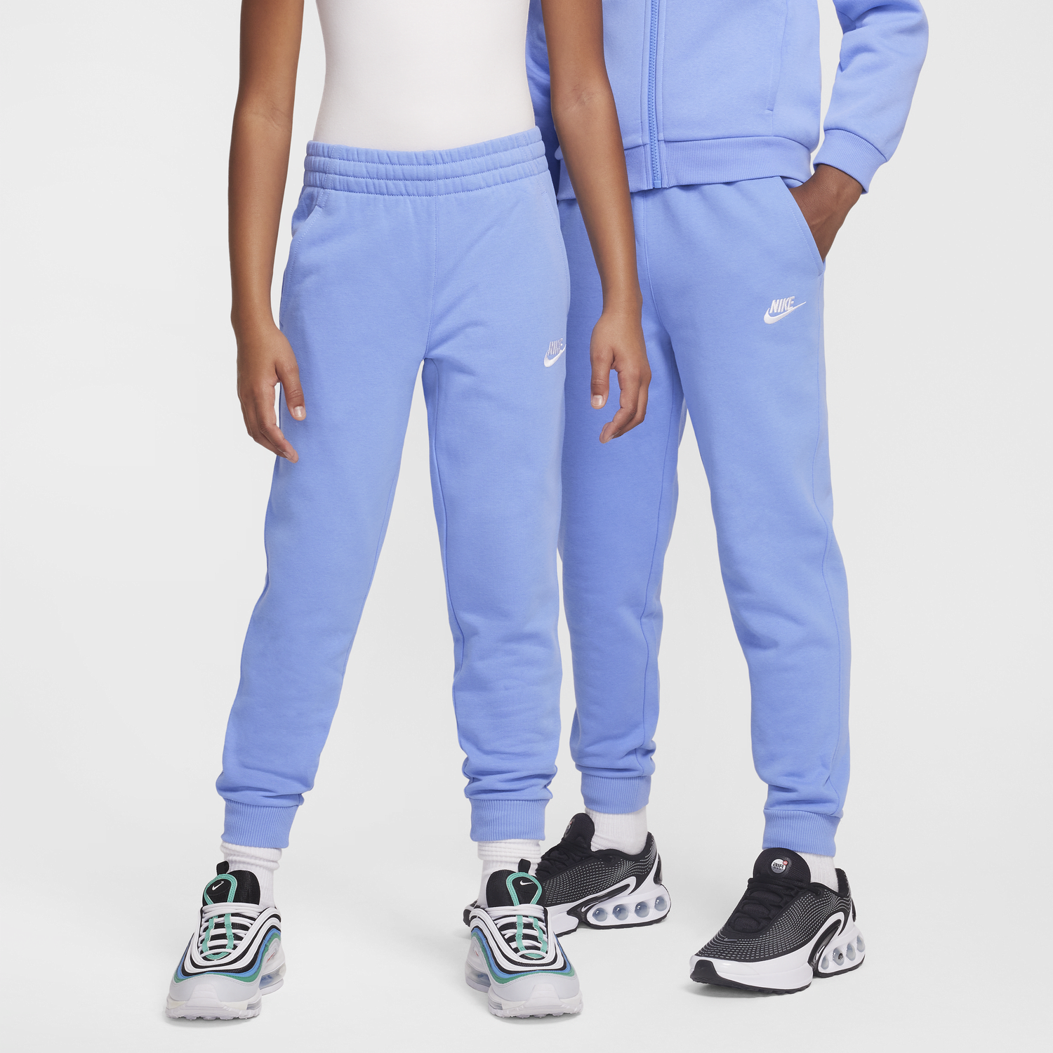 Спортни панталони Nike Sportswear Club Fleece Older Kids' Joggers Синьо | FD3008-494, 1