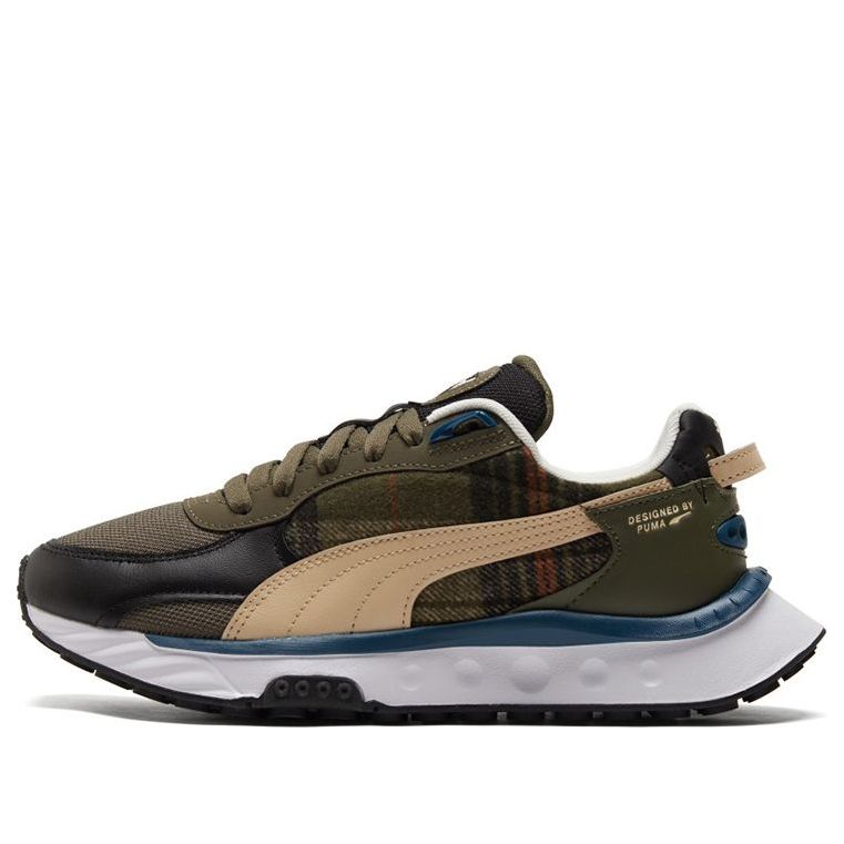 Кецове и обувки Puma Wild Rider Flannel Зелено | 384186-02, 0