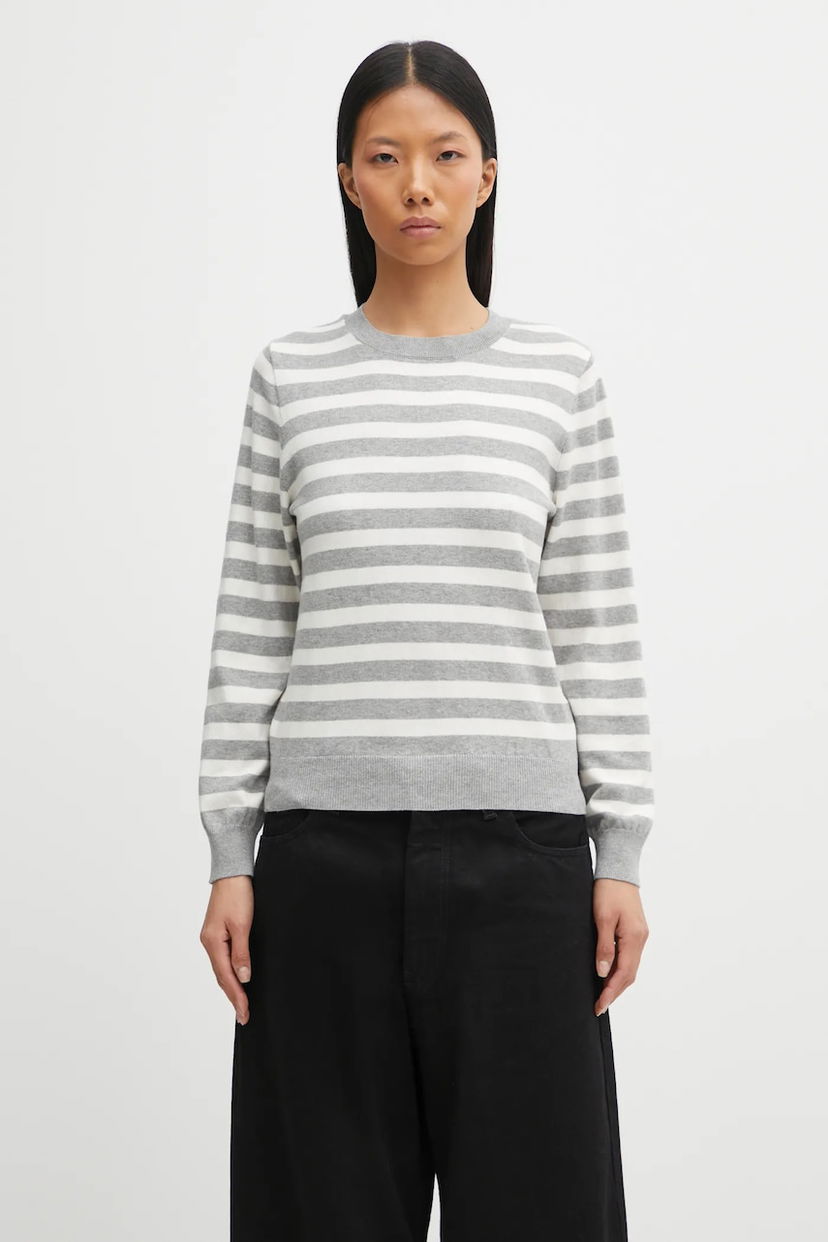 Пуловер Barbour Lois Striped Cashmere Blend Knitted Jumper Многоцветен | LKN1707WH51