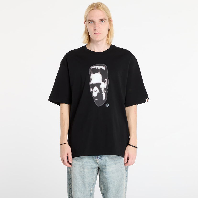 Тениска BAPE City Camo Frankenstein Relaxed Fit T-Shirt Черно | 001TEL801317MBLK