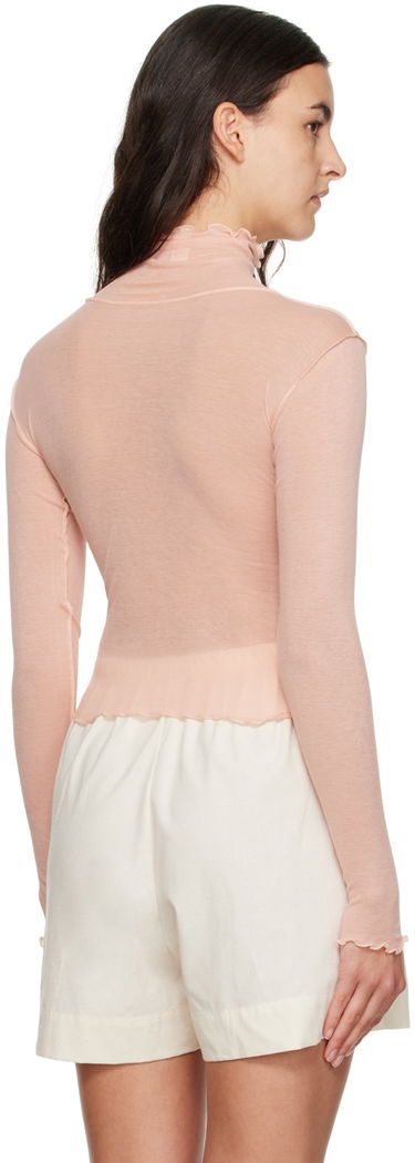Тениска Baserange Turtleneck Long Sleeve Top Розово | TOGET-CG-WI23, 2