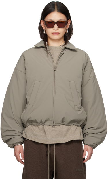 Яке бомбър Fear of God ESSENTIALS Padded Bomber Jacket Сиво | 202SU245135FW, 0