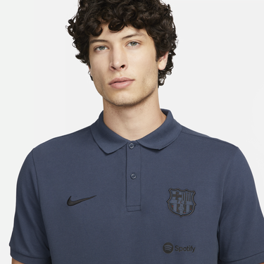 Поло тениска Nike F.C.Barcelon Third Football Polo Shirt Тъмно синьо | DX8782-437, 3