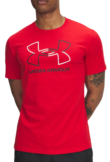 Тениска Under Armour Short Sleeve T-Shirt GL FOUNDATION UPDATE Червено | 1382915-601, 0