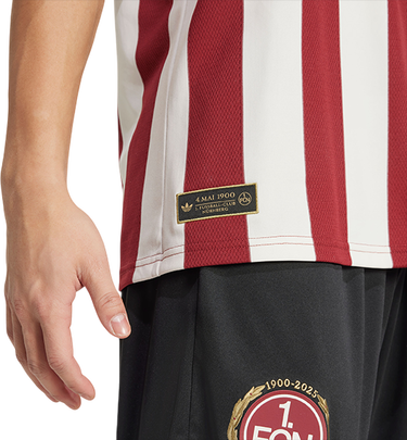 Фланелка adidas Originals 1. FC Nürnberg 125th Anniversary Special Jersey by adidas Originals Червено | 5fcnjg6350, 3