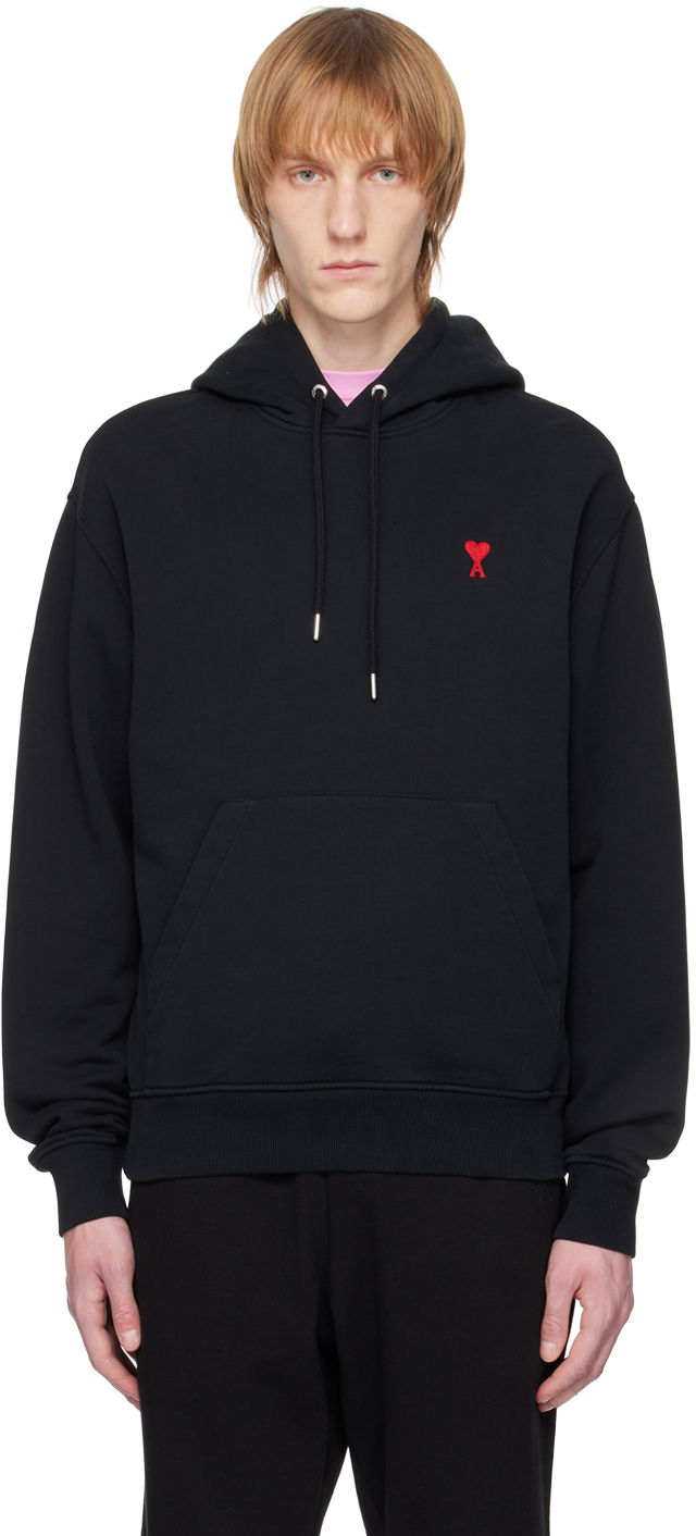 Суитчър AMI Hoodie Черно | BFUSW200.730, 0