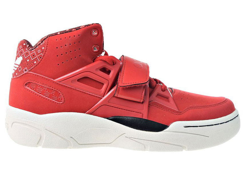 Кецове и обувки adidas Originals Mutombo TR Block Scarlet White Червено | D65543, 0