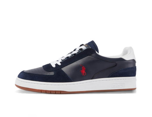 Кецове и обувки Polo by Ralph Lauren Polo Ralph Lauren Men's Polo Court Leather/Suede Trainers - Newport Navy/RL2000 Тъмно синьо | 809834463003