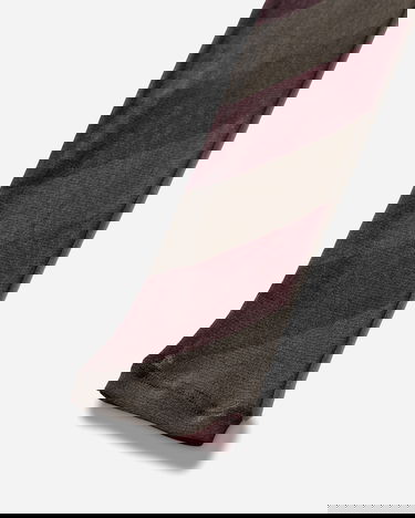 Риза Jean Paul Gaultier Mesh Patchwork Long-Sleeve Diagonal Stripe Diamond Pattern Top Многоцветен | 26-01-W-TO422-M015P 90, 4