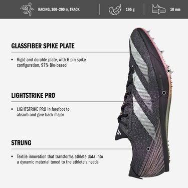 Кецове и обувки adidas Performance ADIZERO PRIME SP 3 STRUNG Бяло | ih5801, 5