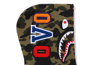 Суитчър BAPE Bape x OVO Shark Full Zip Hoodie Grey Сиво | 0ZXSWM115904J-GRA, 2