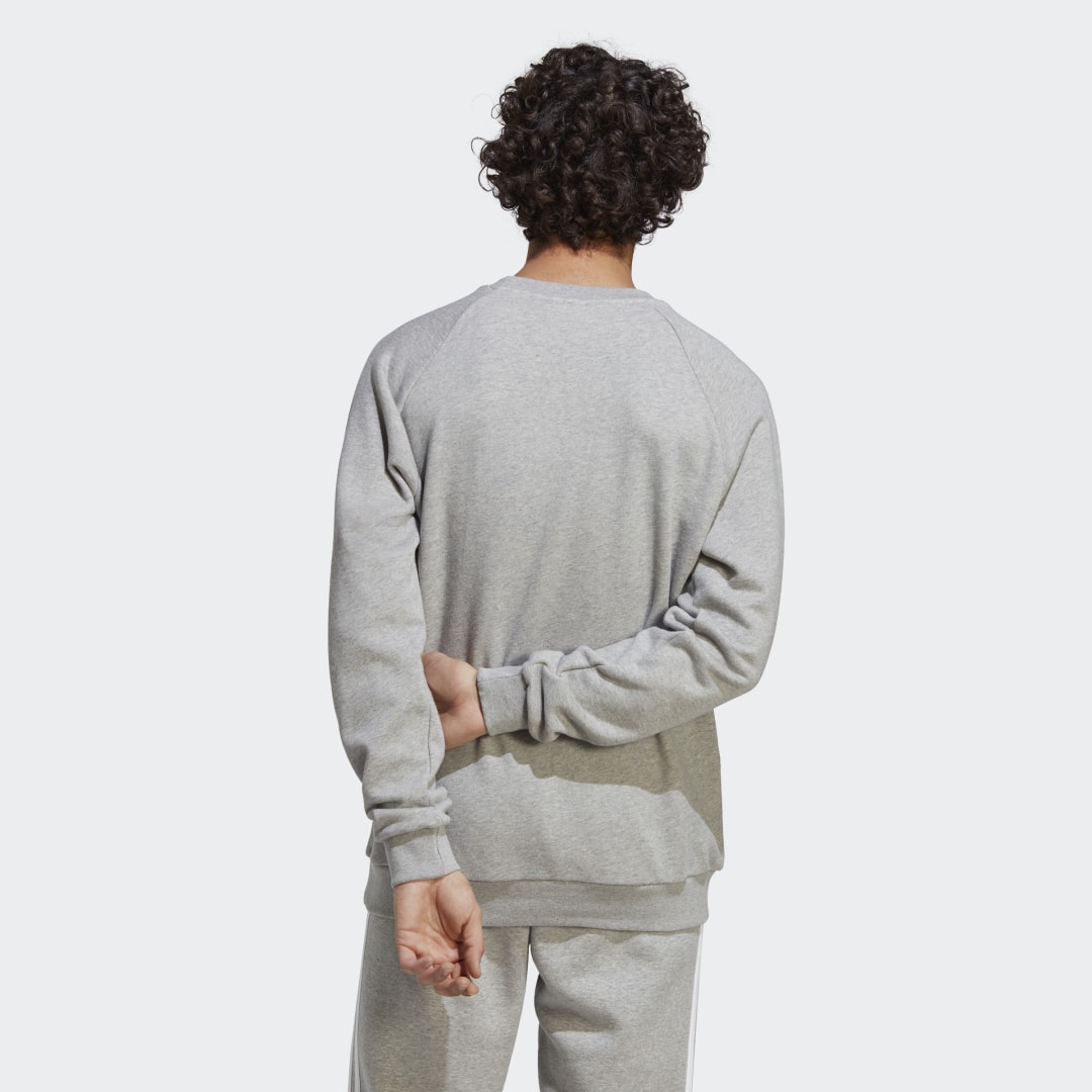 Суитчър adidas Originals Adicolor Classics Trefoil Crewneck Сиво | IA4857, 1
