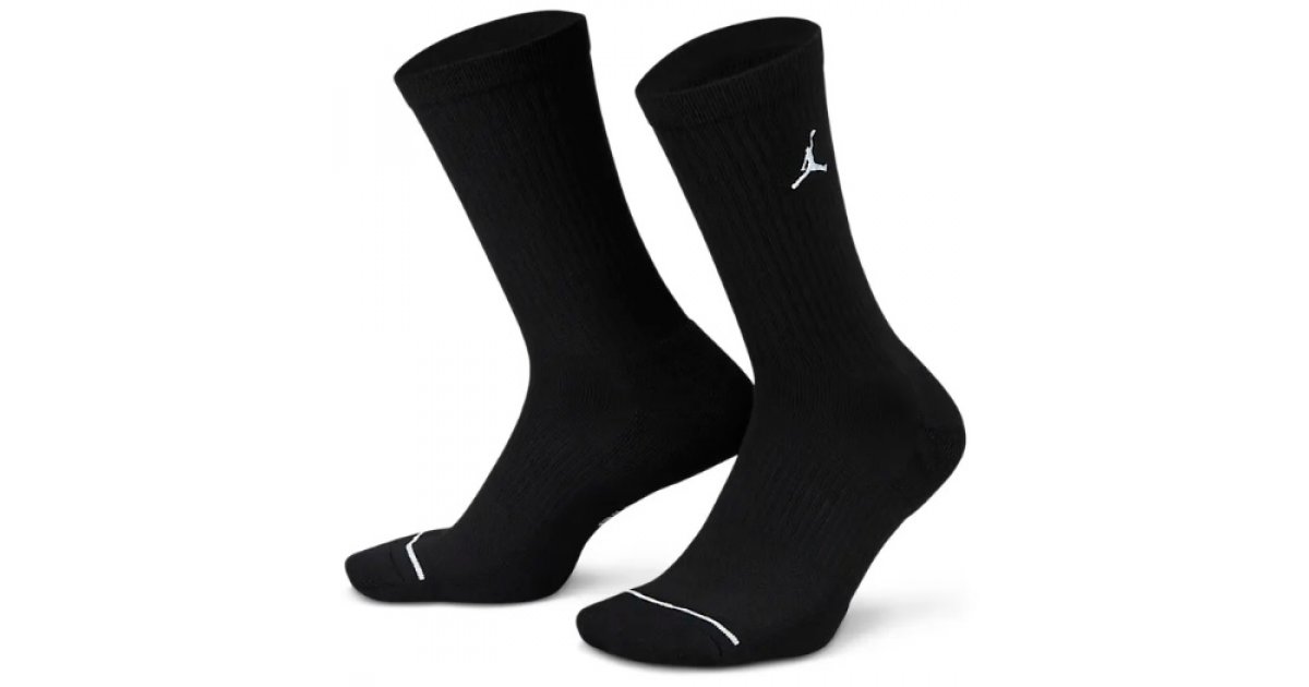 Чорапи Jordan Everyday Crew Socks 3-pack Черно | dx9632-010, 1